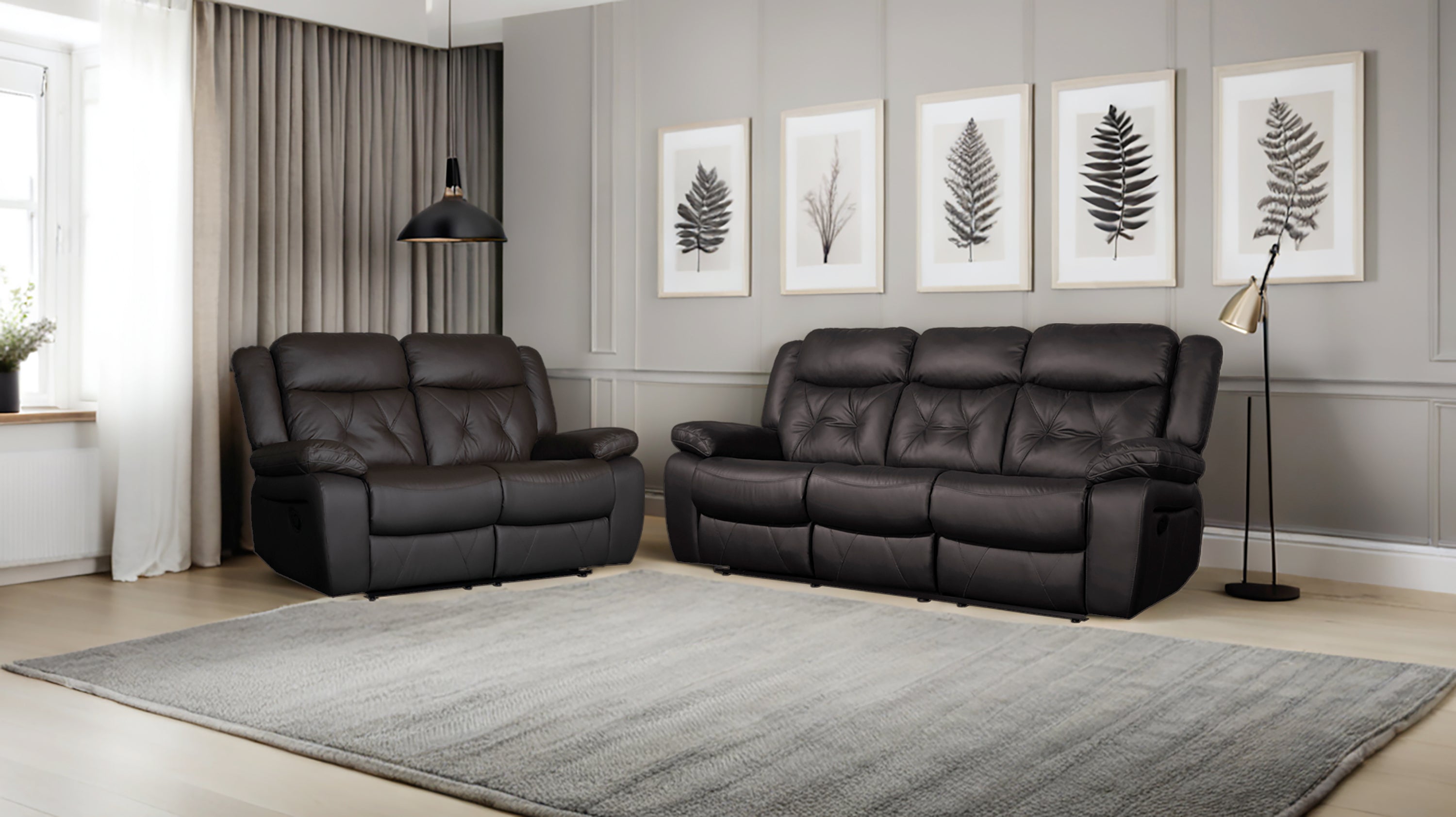 ASHLEY 3 Seater + 2 Seater image 0