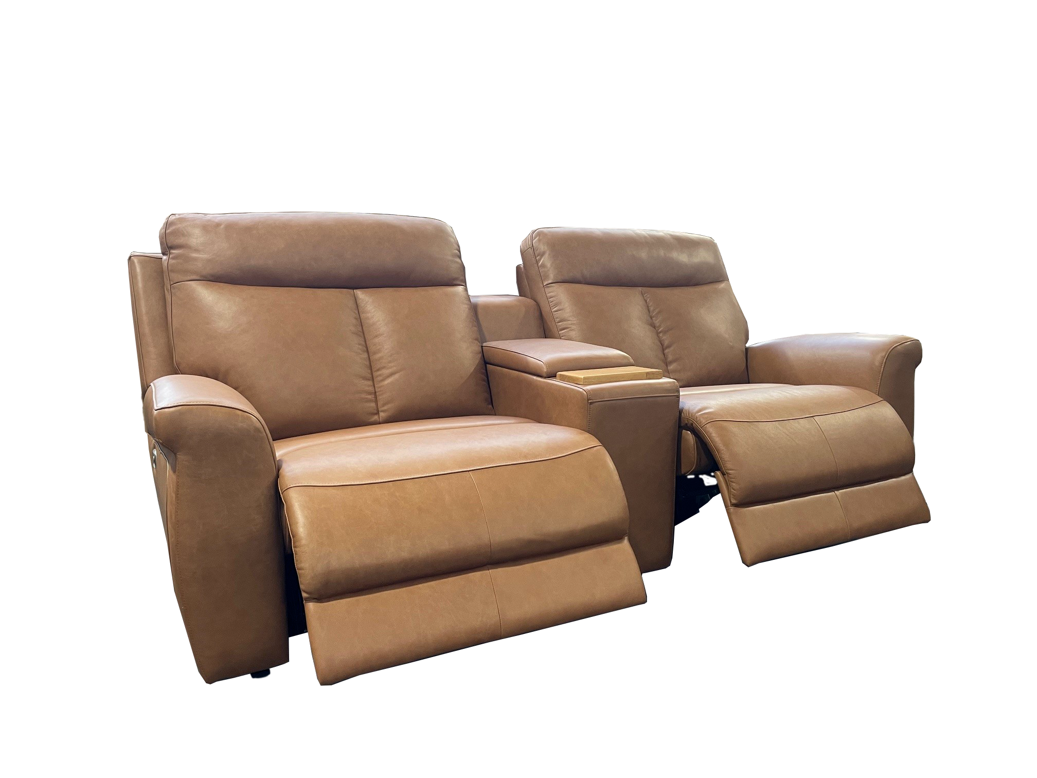ASTON 2.5 SEATER POWERED RECLINING + CENTRE DRINKS/STORAGE CONSOLE image 1