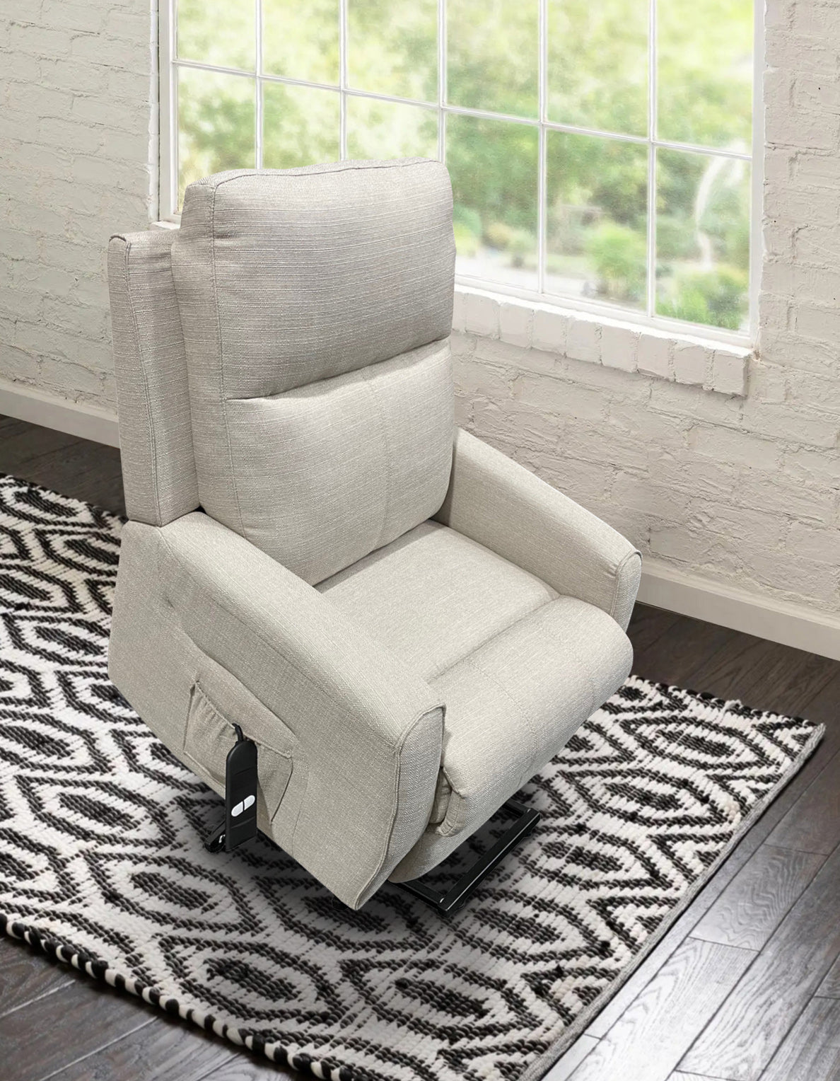 Claremont Fabric Lift Recliner Chair image 0