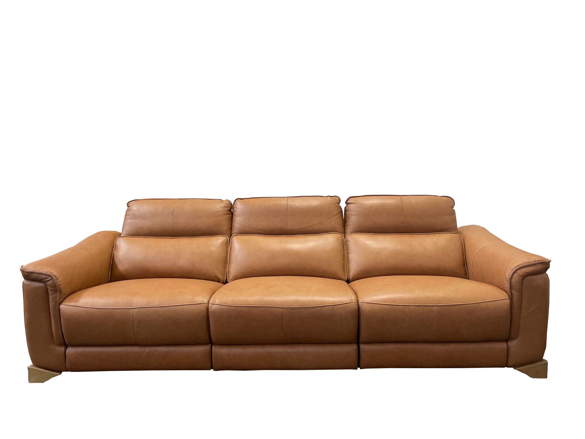 ROMA 3.5 LEATHER POWERED RECLINING SOFA image 1