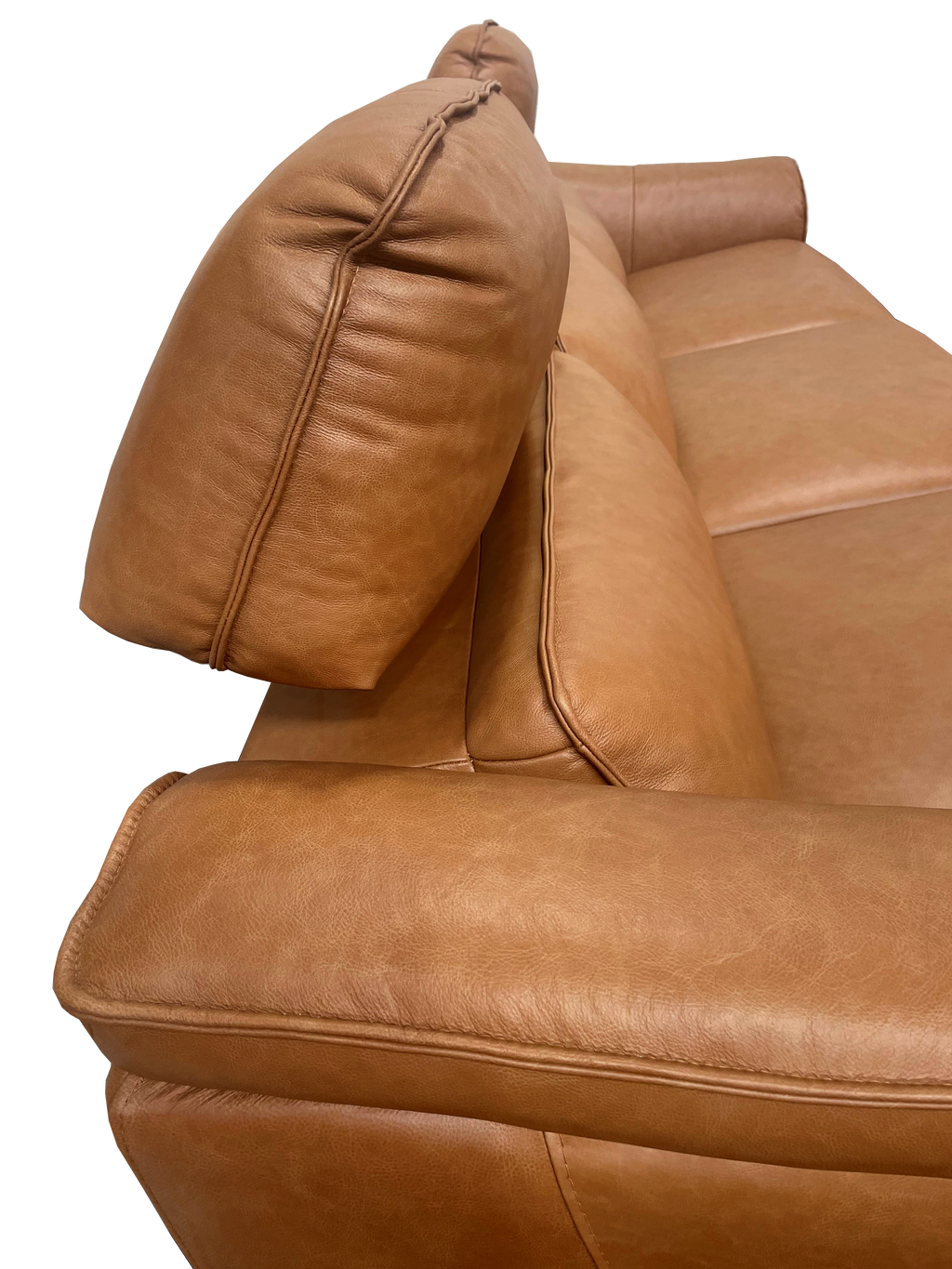 ROMA 3.5 LEATHER POWERED RECLINING SOFA image 3